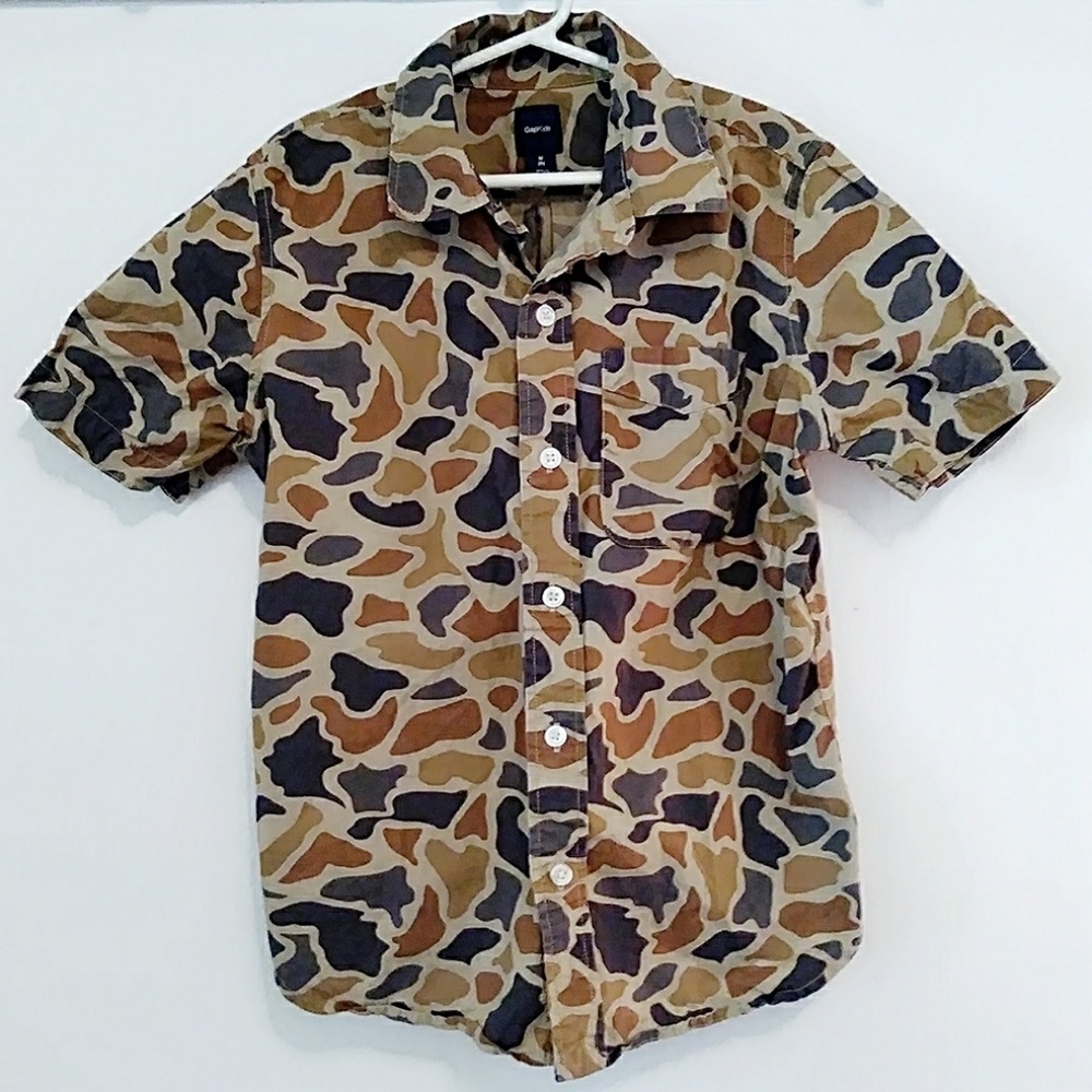 Boys Camouflage Shirt